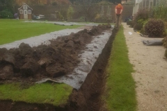Manual dig Trenches